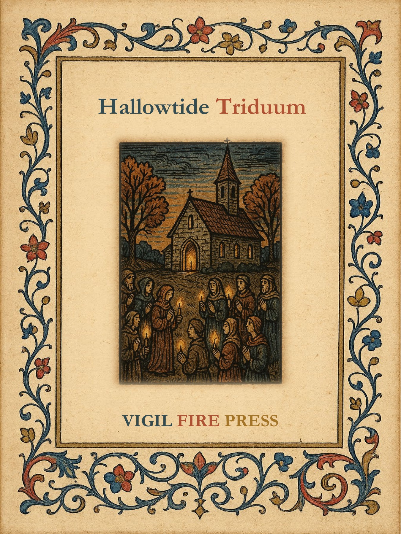 Cover of the Hallowtide Triduum pamphlet